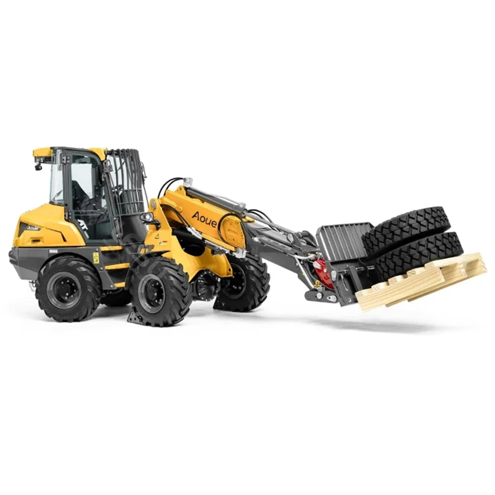 MCL8 RC Loader Toy 1/14 AOUE AT1050 Hydraulic Remote Control Loader Metal Model RTR Light and Sound Remote Control Car Model Toy