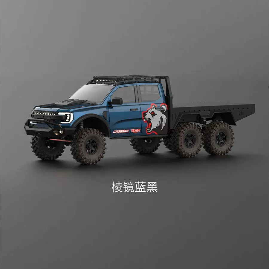 CROSSRC 1/8 EMO X7 Dire Wolf & XL4 Grizzly RC Rock Crawler Trail Truck