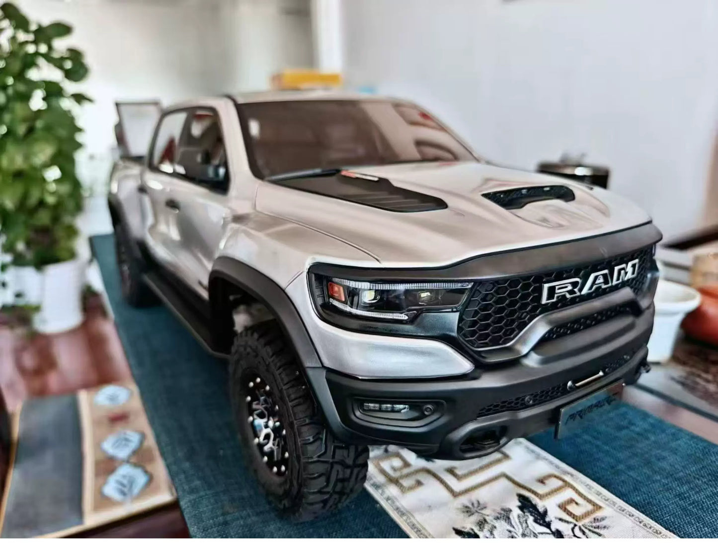 KM Thor 1/8 Dodge RAM 1500 TRX 4WD Scale RC Crawler - Electric Off-Road Pickup Truck