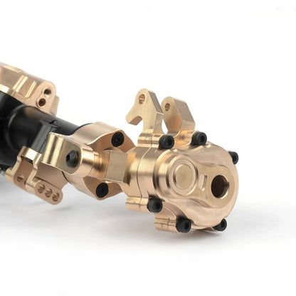 CROSSRC 1/8 EMO 2025 Edition Full Metal Front & Rear Axle Housing Assembly (CNC Aluminum)