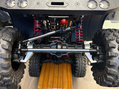 CROSSRC Aluminum 7075 Front C-Hub Carrier (L/R) for Stegosaurus, Brontosaurus, Tyrannosaurus, Tarbosaurus