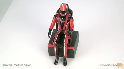 CROSSRC 1/7 Scale RC Driver Action Figure Kit (Assembly & Painting Required) - 97400700