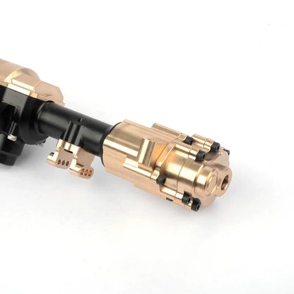 CROSSRC 1/8 EMO 2025 Edition Full Metal Front & Rear Axle Housing Assembly (CNC Aluminum)