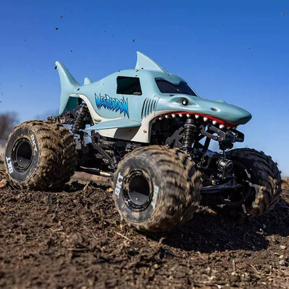 LOSI 1/18 Mini LMT Megalodon 4WD Brushed Solid Axle Monster Truck RTR