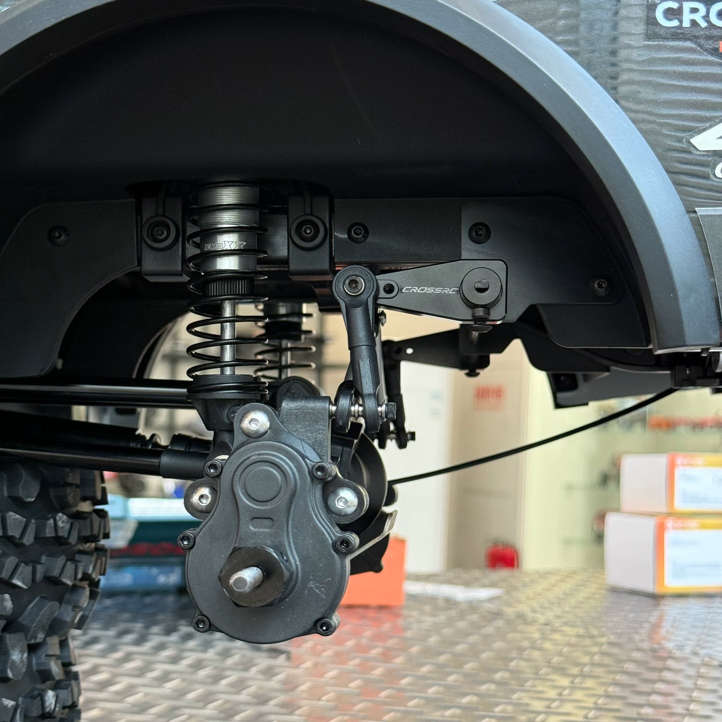 CROSSRC EMO X & EMO XX 1/8 RC Crawler Sway Bar Kit / Anti-Roll Bar Set (97401689)