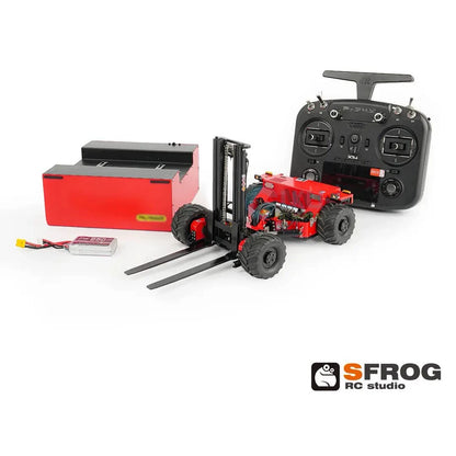 1/14 JX-QG02 Full Trailer KIT - Dual-Mode Compatibility for SFROG & BM214 Truck-Mounted Forklifts