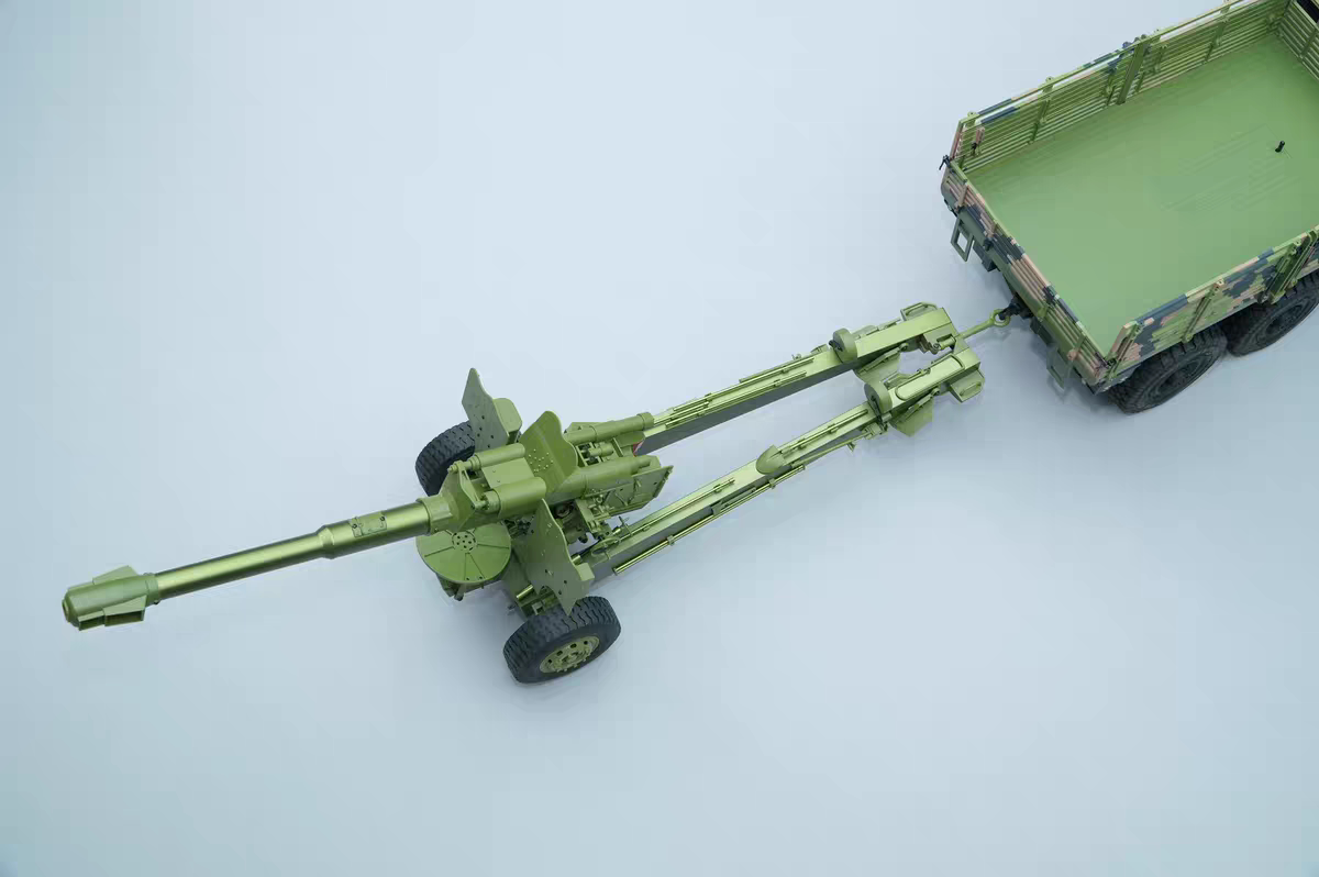 Rlaarlo Red Rock Heavy Artillery: Metal Simulation RC Trailer & Premium Upgrade Parts