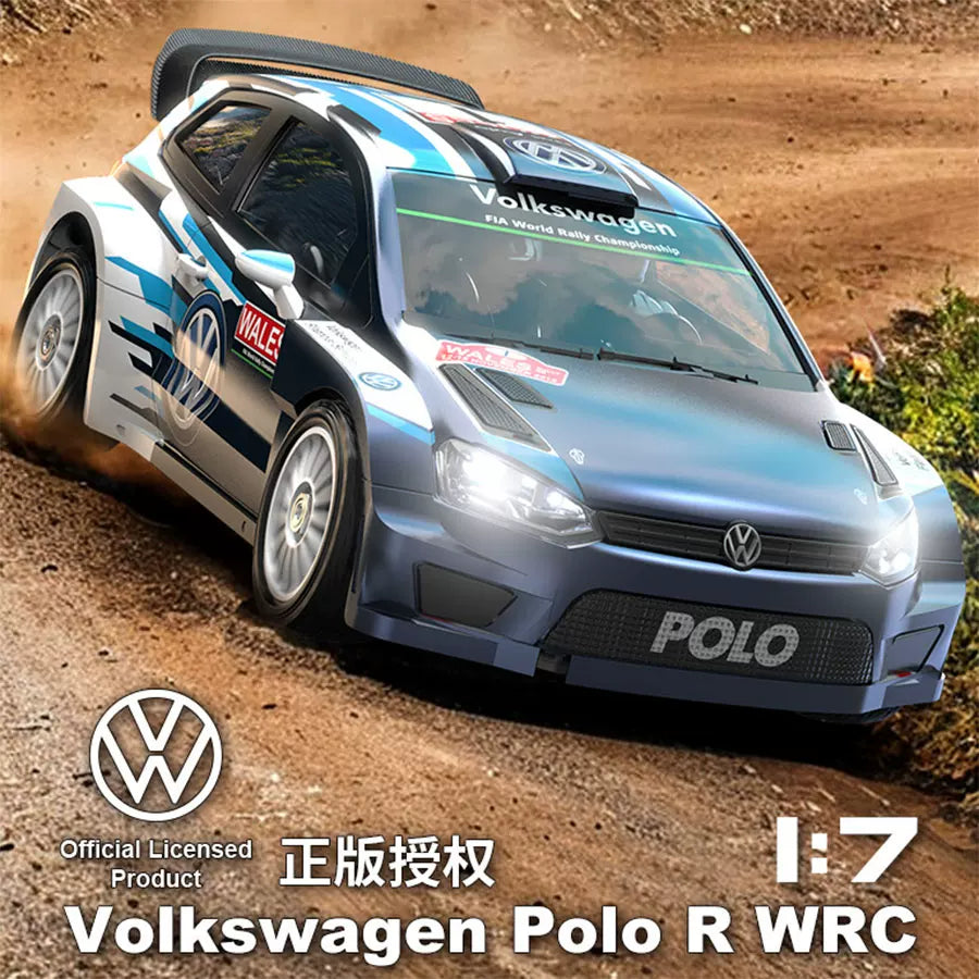 IN STOCK MJX HYPER 1/7 Scale Brushless RC Rally Car, VW Polo R WRC 4WD High-Speed Remote Control Off-Road Truck