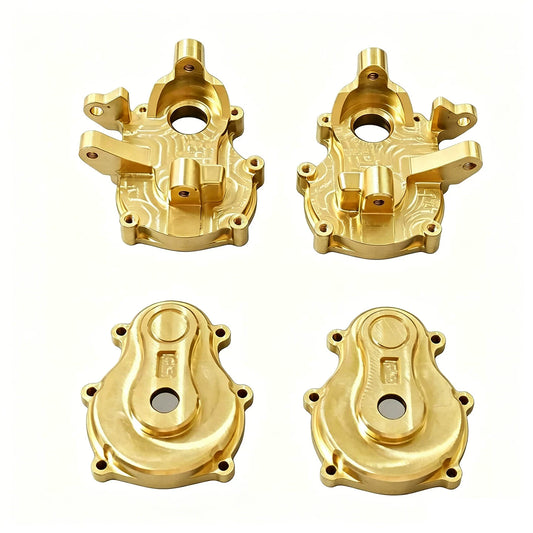 CROSSRC 1/5 1/6 Emo T-Rex Stegosaurus Tyrannosaurus Brass Upgrade Steering Knuckles