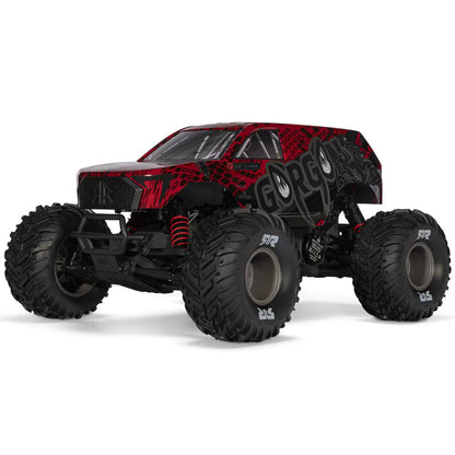ARRMA 1/10 GORGON 2WD Brushless Monster Truck RTR with DSC Technology (2S-3S LiPo Power)