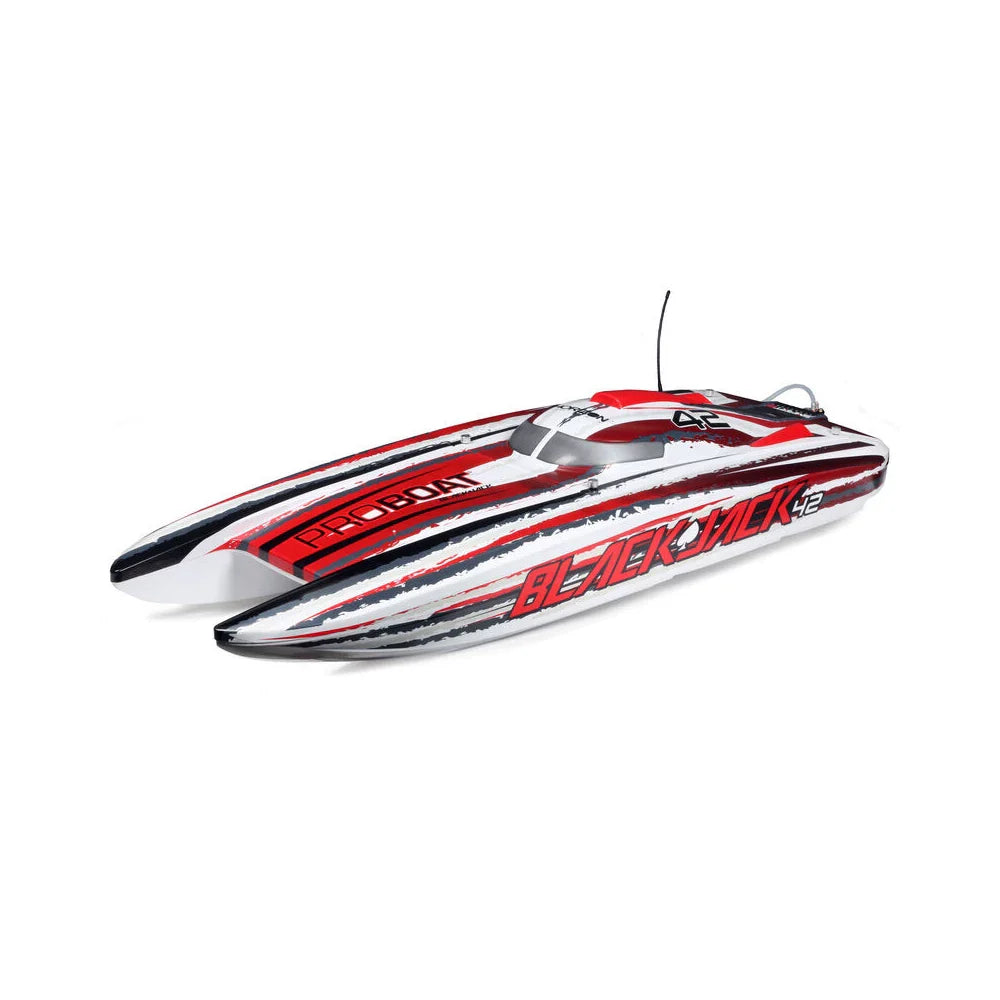 Pro Boat Blackjack 42" 8S Brushless Catamaran Boat RTR | PRB08043T2