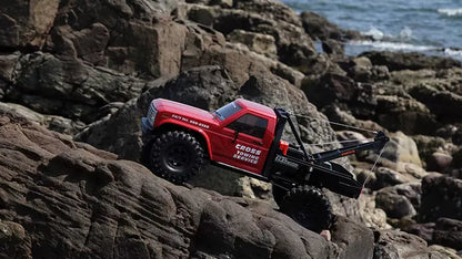 CROSSRC EMO X3 1/8 RC Crawler 4WD Off-Road Electric Rescue Vehicle RTR - Siberian Tiger Edition