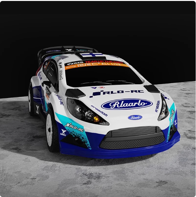XTS-F10 1/10 Scale Brushless RC Rally Car - 4WD Professional Off-Road Vehicle, 3S Lipo Power, 50MPH High Speed RTR Rlaarlo