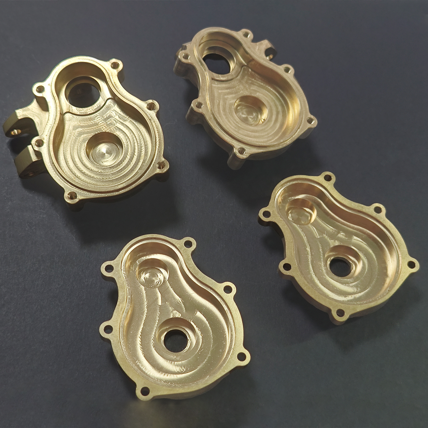 CROSSRC 1/5 1/6 Emo T-Rex Stegosaurus Tyrannosaurus Brass Upgrade Steering Knuckles