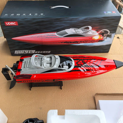 UDI 919 Remote Control High-Speed Fishing Net Boat - Automatic Net Release & Anti-Capsize Speedboat