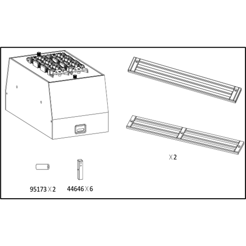 CROSSRC EMO XL4 Crawler Upgrade Parts Aussie Style Flatbed Canopy Kit (CS-97401754)