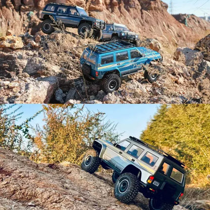 YK4107 1/10 4WD Scale RC Rock Crawler Brushed RTR (Nissan Patrol Style)