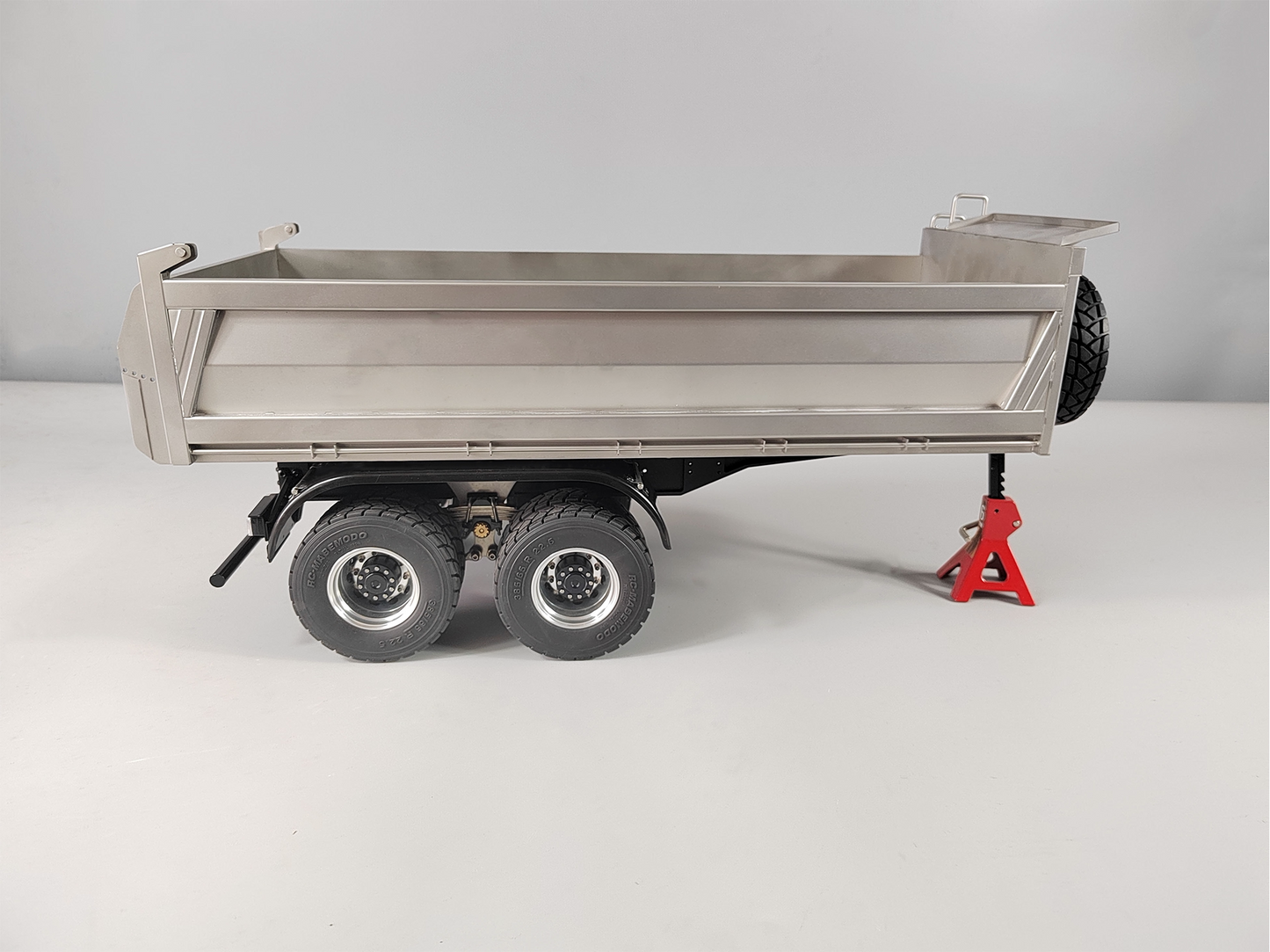 1/14 RC Semi Truck Tipper Dump Truck Trailer & Chassis DIY Parts for Tamiya