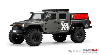 Model EMO X4 Leopard 1/8 Professional 4x4 RC Crawler - Waterproof Brushless High-Performance Off-Road Adventure Truck (RTR)