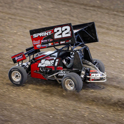 Losi 1/10 22S Sprint 2WD Brushless Mud Oval RC Dirt Track Racer RTR