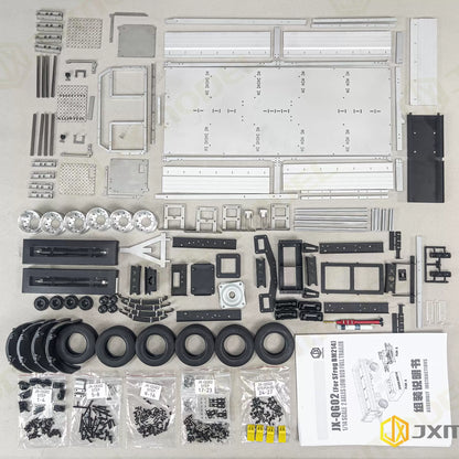 1/14 JX-QG02 Full Trailer KIT - Dual-Mode Compatibility for SFROG & BM214 Truck-Mounted Forklifts