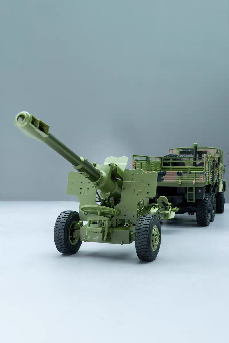 Rlaarlo Red Rock Heavy Artillery: Metal Simulation RC Trailer & Premium Upgrade Parts