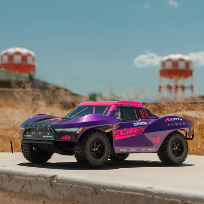 ARRMA 1/10 FURY Mega 550 / 3S BLX Brushless 2WD Short Course Truck RTR with DSC Tech
