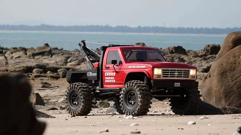CROSSRC EMO X3 1/8 RC Crawler 4WD Off-Road Electric Rescue Vehicle RTR - Siberian Tiger Edition