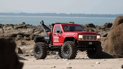 CROSSRC EMO X3 1/8 RC Crawler 4WD Off-Road Electric Rescue Vehicle RTR - Siberian Tiger Edition