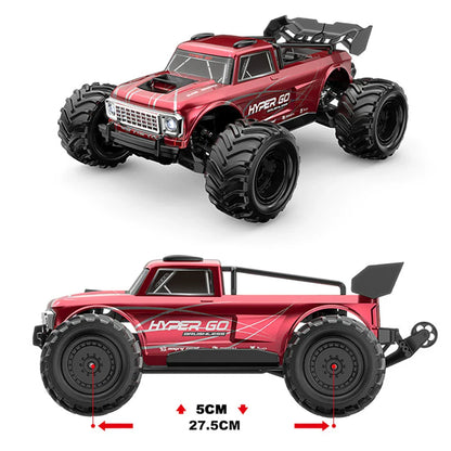 MJX Hyper Go 10210 1/10 Brushless RC Monster Truck | 80km/h 4S Power with App Tuning