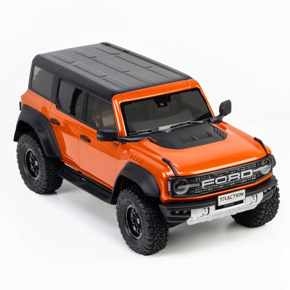 Traction Hobby KM 1/8 Ford Bronco Raptor RC Crawler 4WD RTR with 2-Speed, Diff Locks & DIG