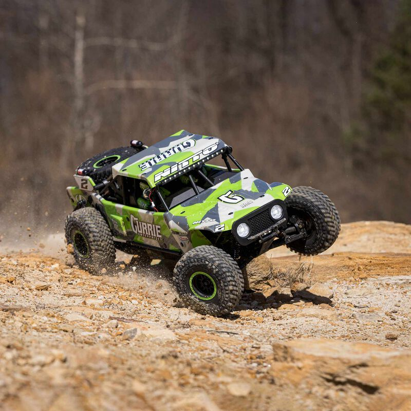Losi Hammer Rey U4 1/10 4WD Brushless Rock Racer Desert Truck Solid Rear Axle RC Car Model