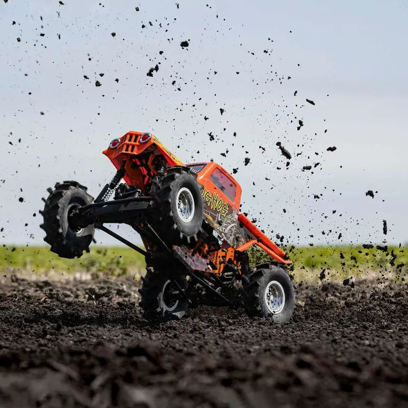 LOSI LMT 1/10 4WD Solid Axle Monster Truck - Bog Hog Mega Truck RTR Electric RC Off-Road Vehicle King Sling