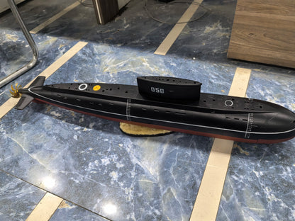 1/72 Kilo-Class RC Submarine Model - 100cm Submersible Ship with Side Thrusters (RTR)