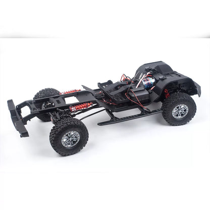 KM 1/8 Ford F-150 Raptor RC Mud Truck Rock Crawler with Horizontal Shocks