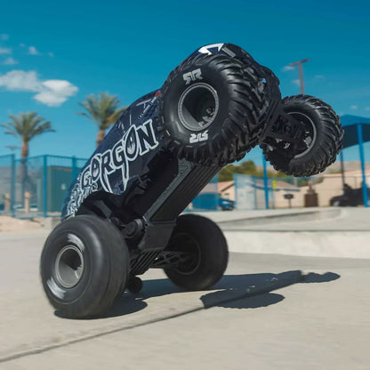 ARRMA 1/10 GORGON 2WD Brushless Monster Truck RTR with DSC Technology (2S-3S LiPo Power)