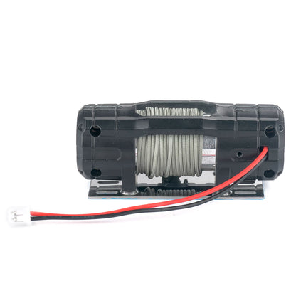 PYFORE 1/8 1/10 RC Crawler Metal Automatic Electric Winch Upgrade Parts for Axial SCX10 TRX4