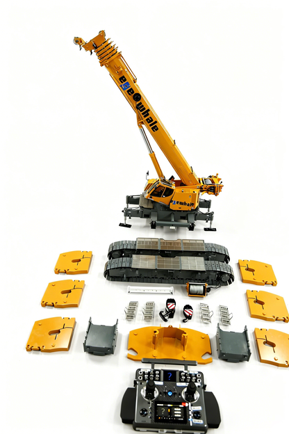 Eyewhale 1:14 Scale LTR 1220 Hydraulic Crawler Crane Model - Professional Heavy Machinery Series