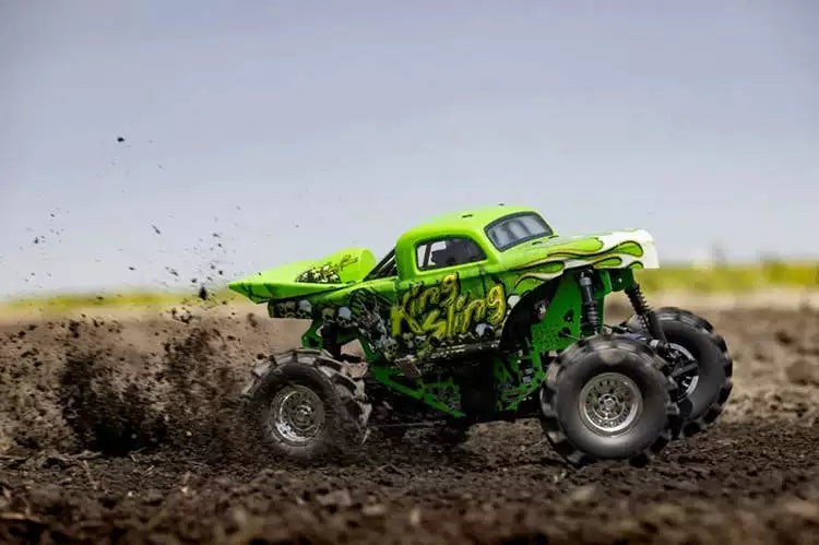 LOSI LMT 1/10 4WD Solid Axle Monster Truck - Bog Hog Mega Truck RTR Electric RC Off-Road Vehicle King Sling