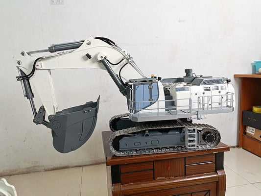 1/14 Scale Liebherr 9150 RC Hydraulic Excavator Model - Full Brushless, Dual Oil Pumps & Dual