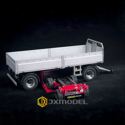 1/14 JX-QG02 Full Trailer KIT - Dual-Mode Compatibility for SFROG & BM214 Truck-Mounted Forklifts