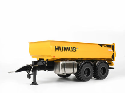 1/14 Kuting RC Hydraulic Full Dump Trailer - Metal Scale Model with Liftable Bed