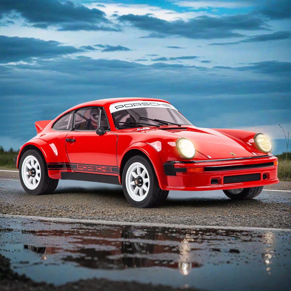 KM Thor 1/6 Scale Porsche 934 RC Rally Car – 4WD High-Speed Electric Off-Road Model Vehicle