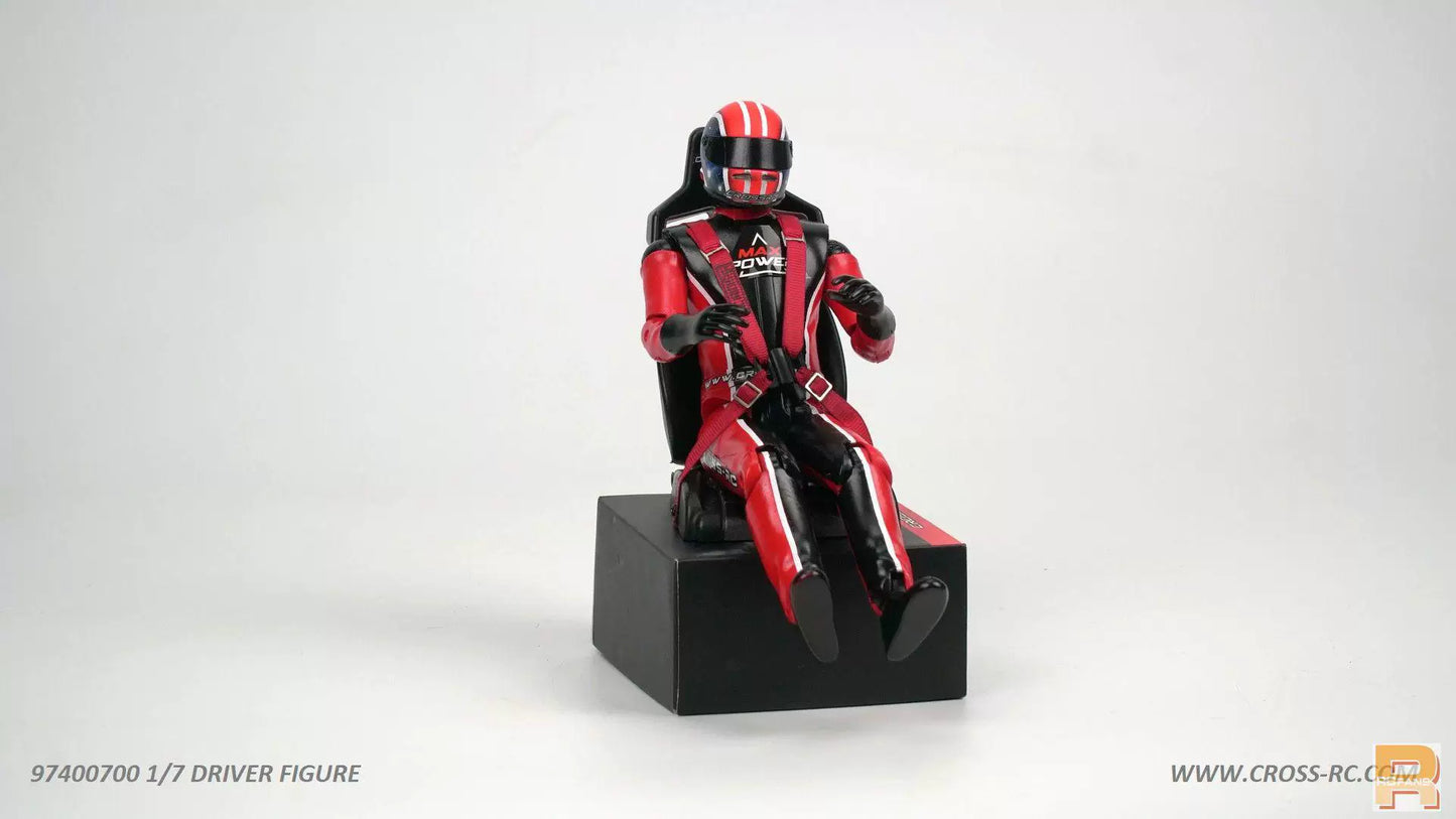 CROSSRC 1/7 Scale RC Driver Action Figure Kit (Assembly & Painting Required) - 97400700