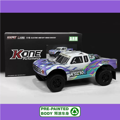 KKPIT KONE SP 1/10 Wind Effect 4WD Short Course Truck Rolling Chassis (330mm Wheelbase, K1 Platform)