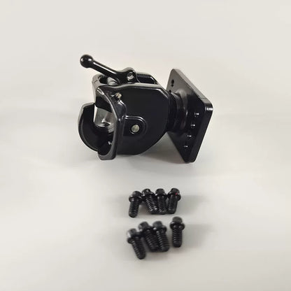 1/14 RC Truck Metal Trailer Hitch Heavy-Duty Aluminum Tail Hook Black Red Tail Beam DIY Upgrade for Adults