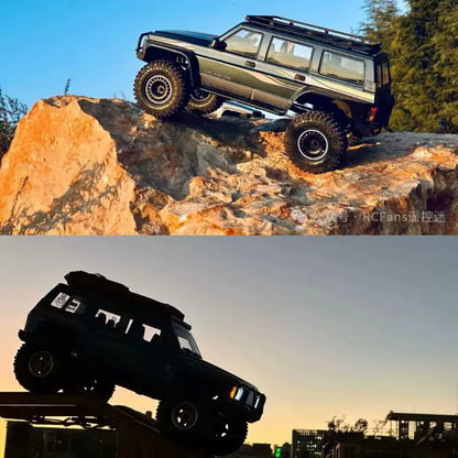 YK4107 1/10 4WD Scale RC Rock Crawler Brushed RTR (Nissan Patrol Style)