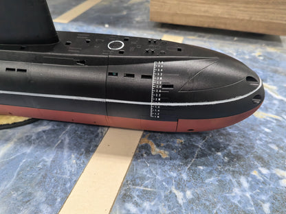 1/72 Kilo-Class RC Submarine Model - 100cm Submersible Ship with Side Thrusters (RTR)