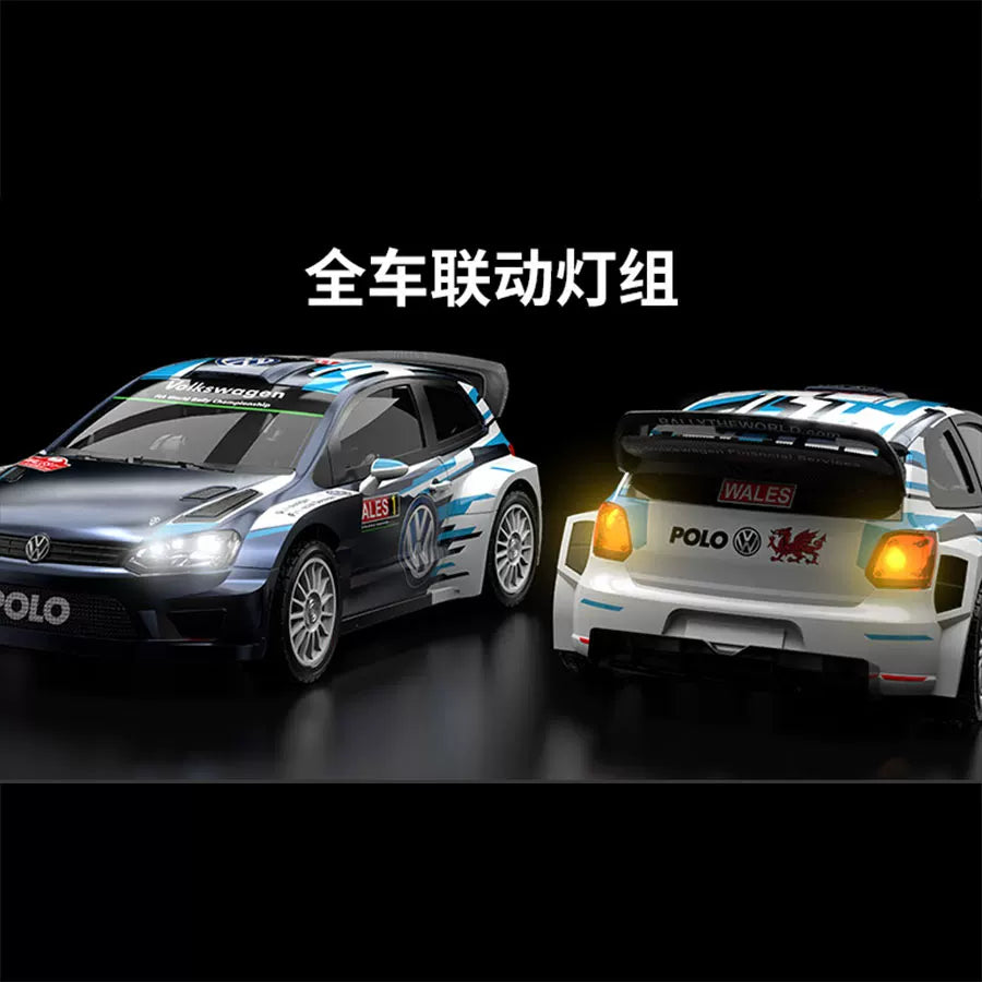 IN STOCK MJX HYPER 1/7 Scale Brushless RC Rally Car, VW Polo R WRC 4WD High-Speed Remote Control Off-Road Truck