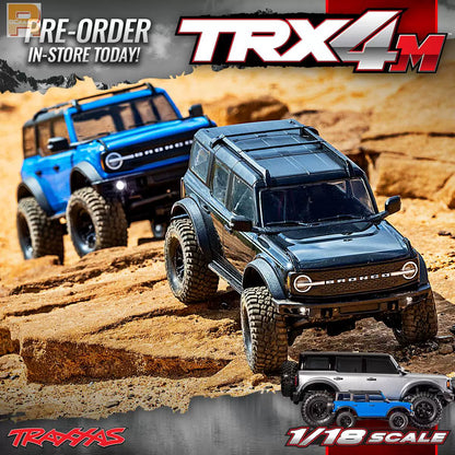 Traxxas 1/18 TRX-4M 4WD Mini Crawler RTR - Land Rover & Ford Bronco (97054)